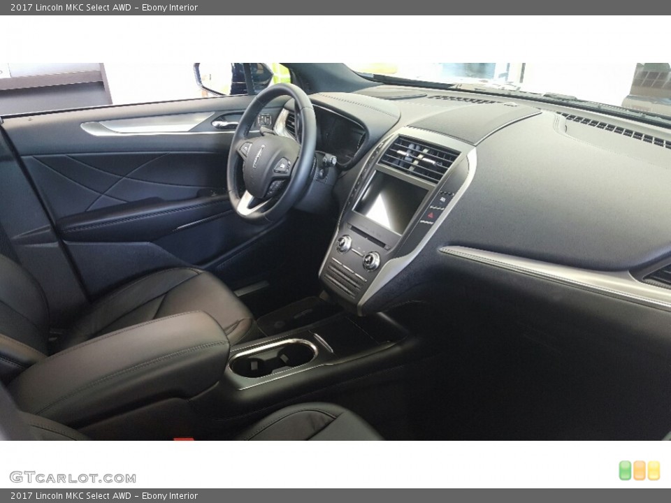 Ebony Interior Photo for the 2017 Lincoln MKC Select AWD #115599040