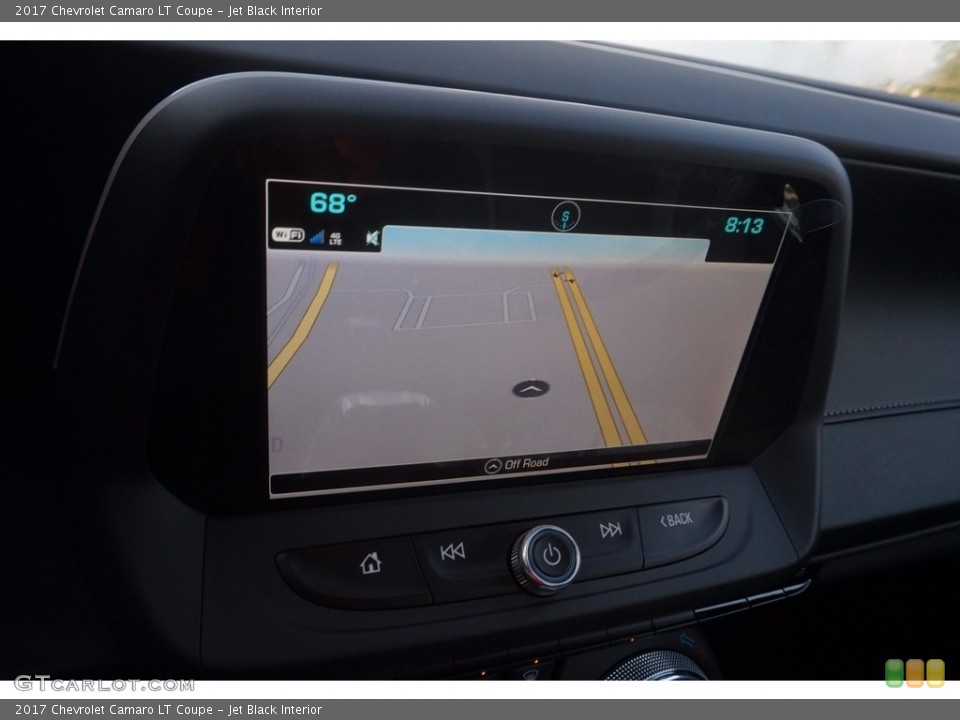 Jet Black Interior Navigation for the 2017 Chevrolet Camaro LT Coupe #115609372
