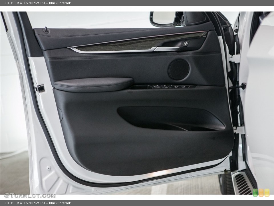 Black Interior Door Panel for the 2016 BMW X6 sDrive35i #115627365