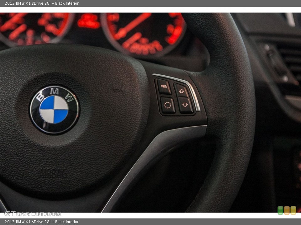 Black Interior Controls for the 2013 BMW X1 sDrive 28i #115627875