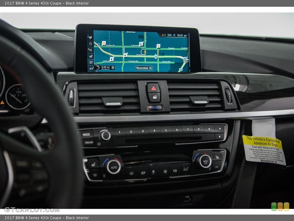 Black Interior Dashboard for the 2017 BMW 4 Series 430i Coupe #115632603