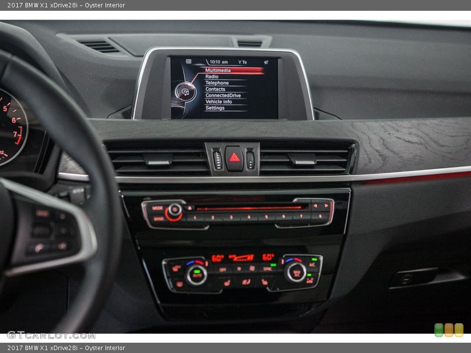Oyster Interior Controls for the 2017 BMW X1 xDrive28i #115634700