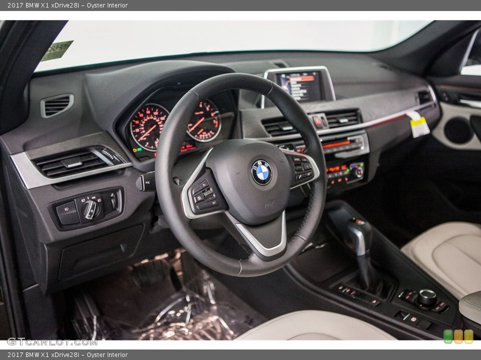 Oyster Interior Photo for the 2017 BMW X1 xDrive28i #115634724