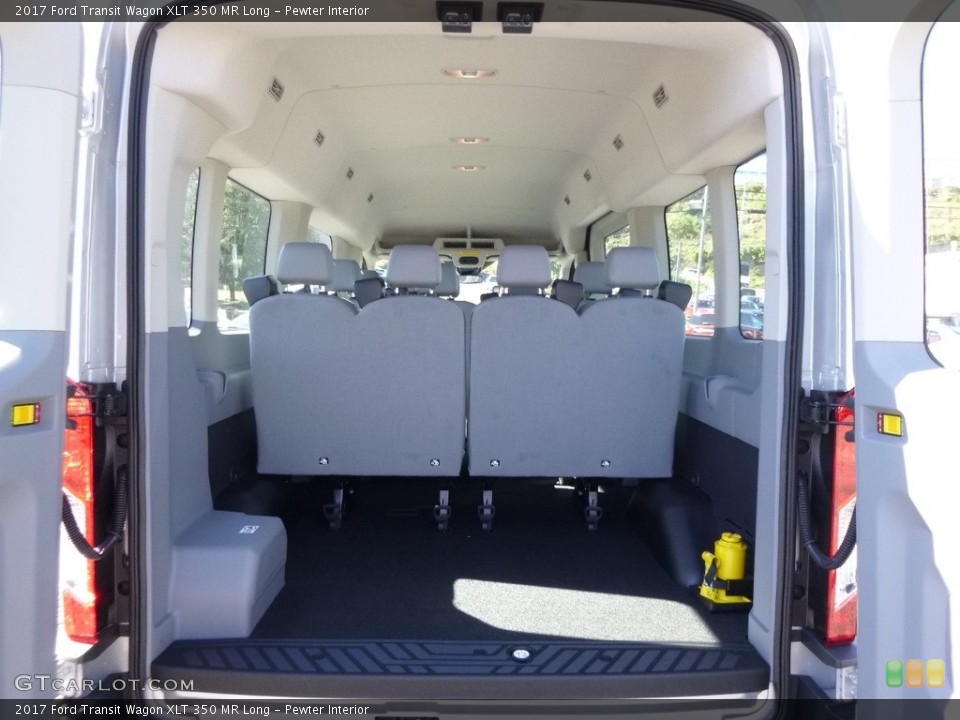 Pewter Interior Rear Seat for the 2017 Ford Transit Wagon XLT 350 MR Long #115638674