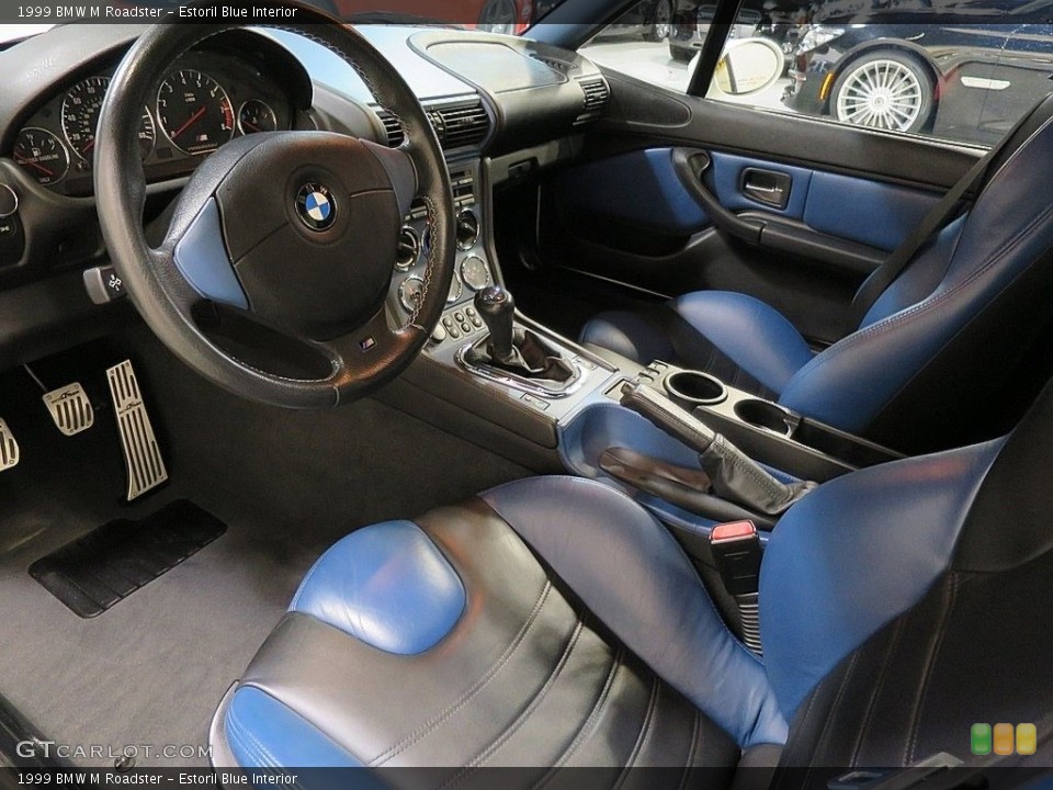 Estoril Blue Interior Photo for the 1999 BMW M Roadster #115647020