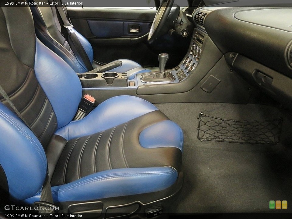 Estoril Blue Interior Front Seat for the 1999 BMW M Roadster #115647074