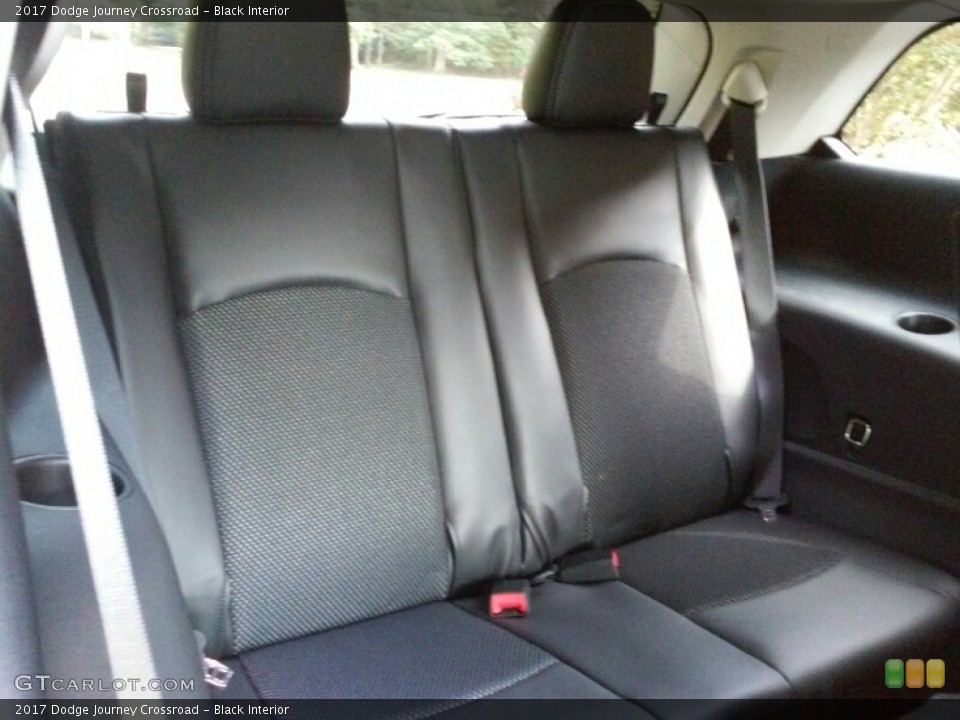 Black Interior Rear Seat for the 2017 Dodge Journey Crossroad #115650089