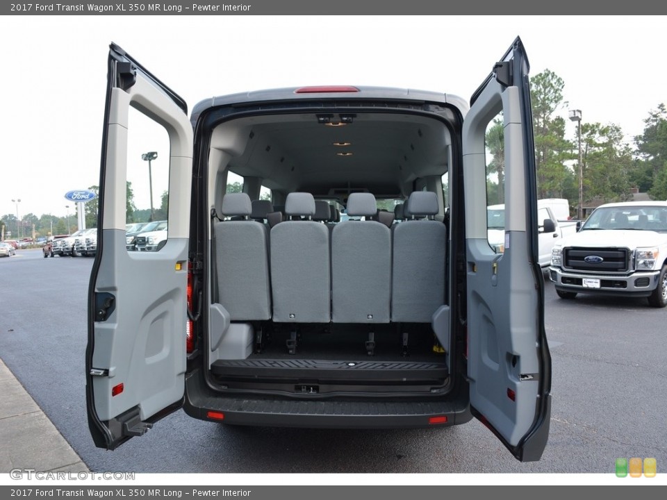 Pewter Interior Rear Seat for the 2017 Ford Transit Wagon XL 350 MR Long #115655669