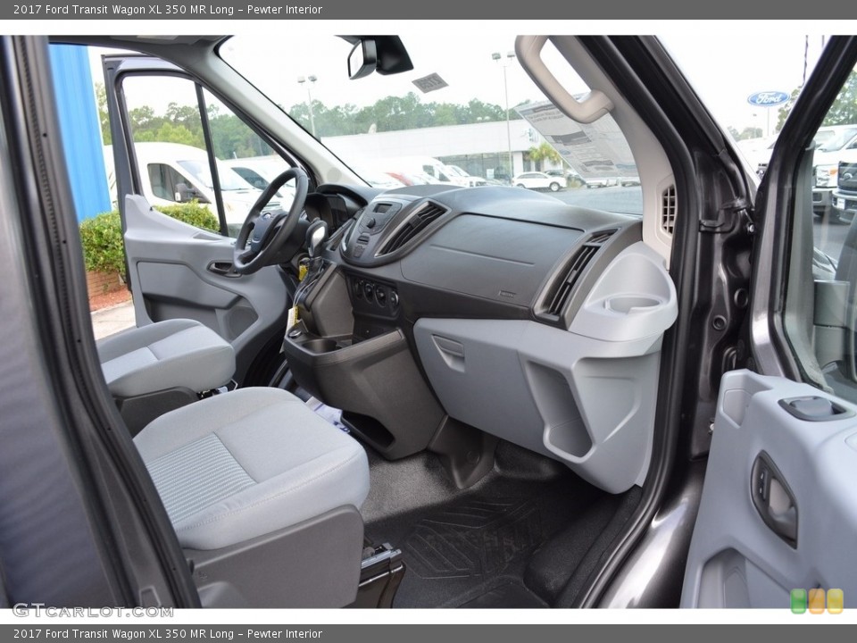 Pewter Interior Dashboard for the 2017 Ford Transit Wagon XL 350 MR Long #115655840