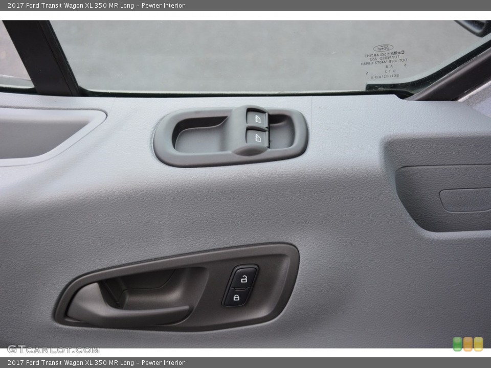 Pewter Interior Controls for the 2017 Ford Transit Wagon XL 350 MR Long #115656119