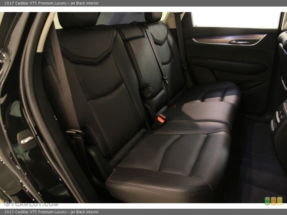 Jet Black Interior Rear Seat for the 2017 Cadillac XT5 Premium Luxury #115659131