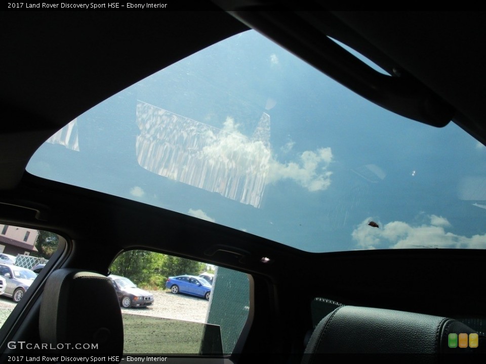 Ebony Interior Sunroof for the 2017 Land Rover Discovery Sport HSE #115665691