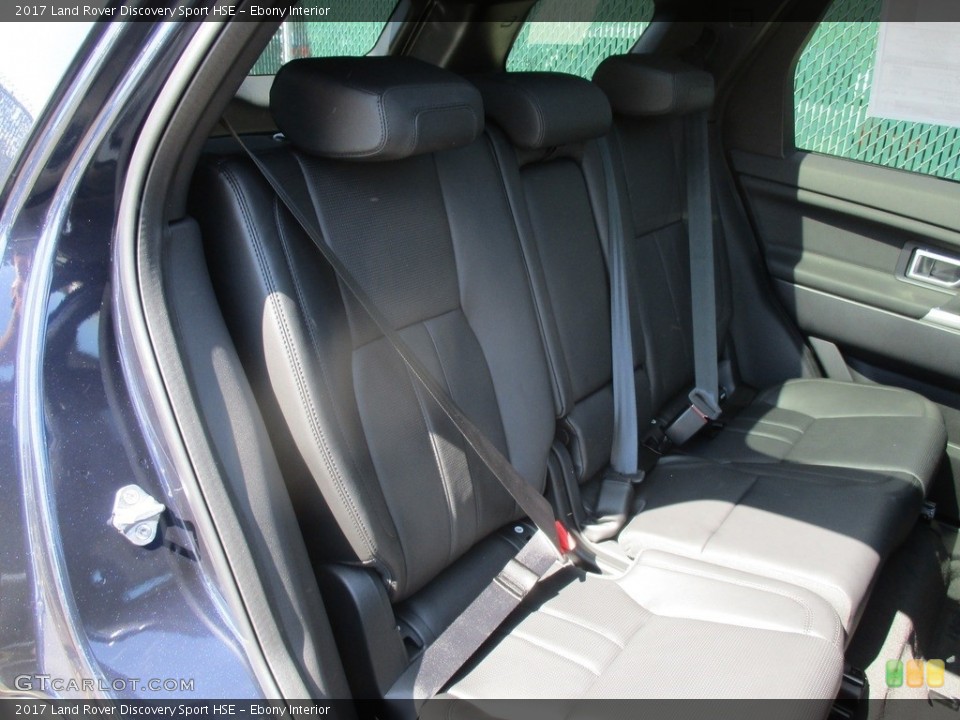 Ebony Interior Rear Seat for the 2017 Land Rover Discovery Sport HSE #115665748