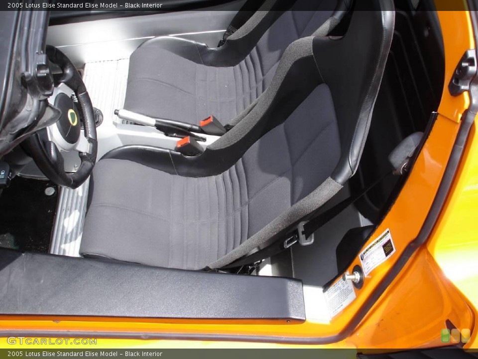 Black Interior Photo for the 2005 Lotus Elise  #11566587