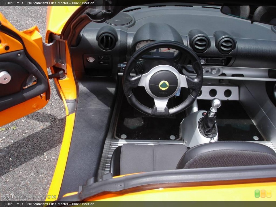 Black Interior Dashboard for the 2005 Lotus Elise  #11566597