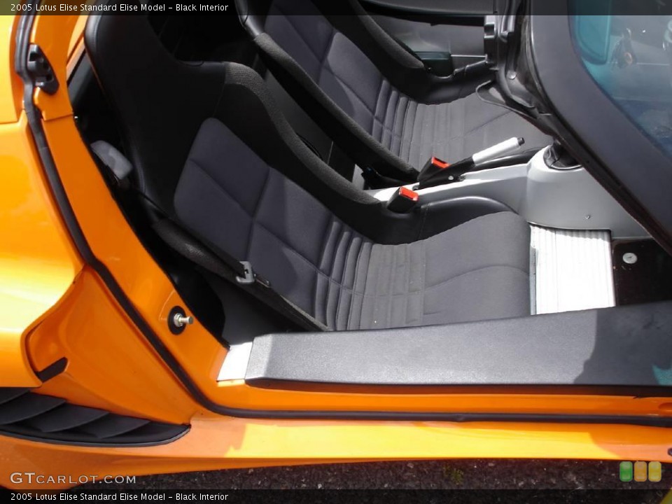 Black Interior Photo for the 2005 Lotus Elise  #11566617