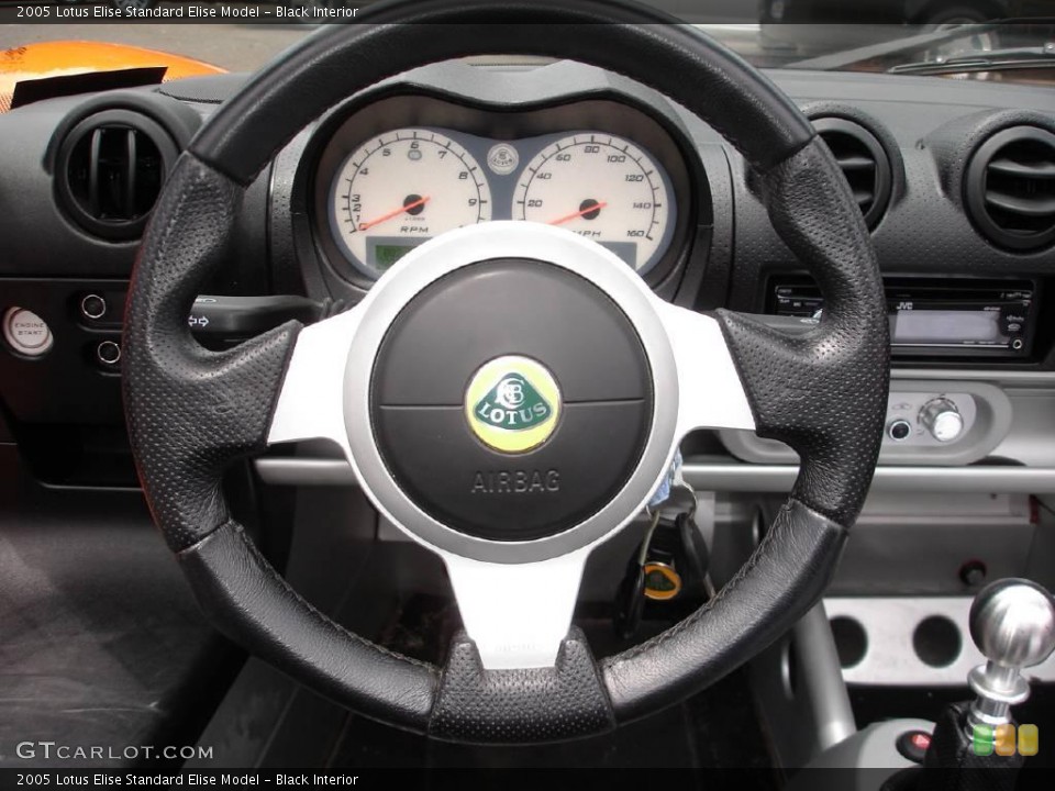 Black Interior Steering Wheel for the 2005 Lotus Elise  #11566727