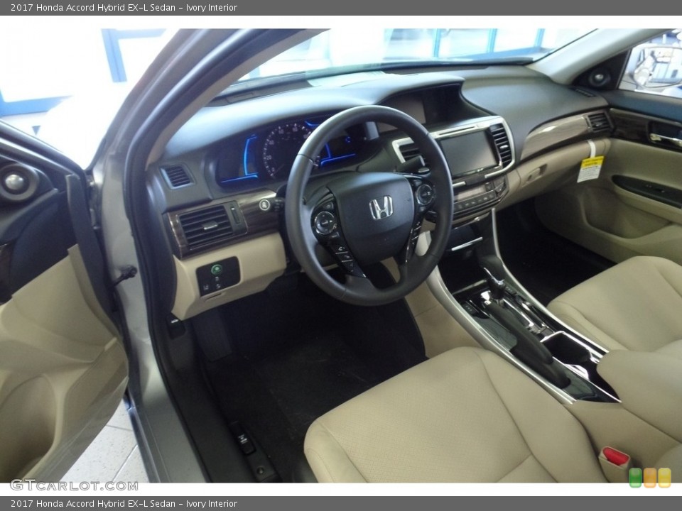 Ivory Interior Photo for the 2017 Honda Accord Hybrid EX-L Sedan #115669453