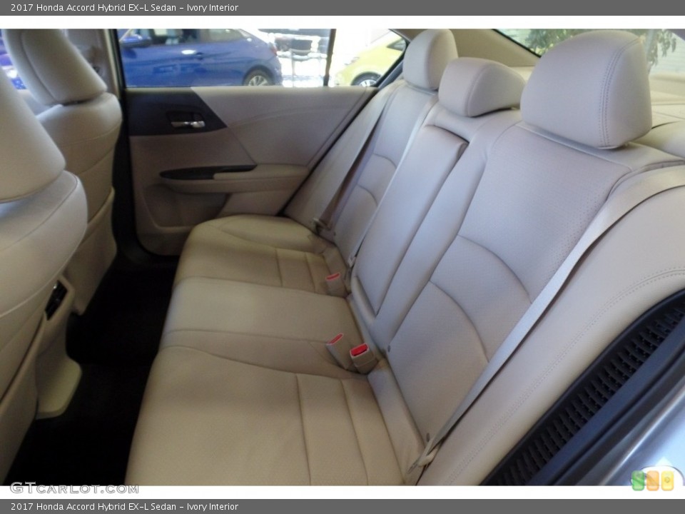 Ivory Interior Rear Seat for the 2017 Honda Accord Hybrid EX-L Sedan #115669495