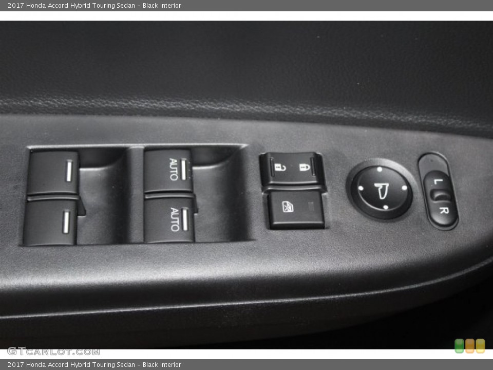 Black Interior Controls for the 2017 Honda Accord Hybrid Touring Sedan #115679911