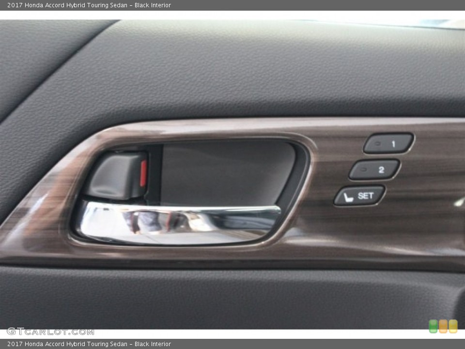 Black Interior Controls for the 2017 Honda Accord Hybrid Touring Sedan #115679932