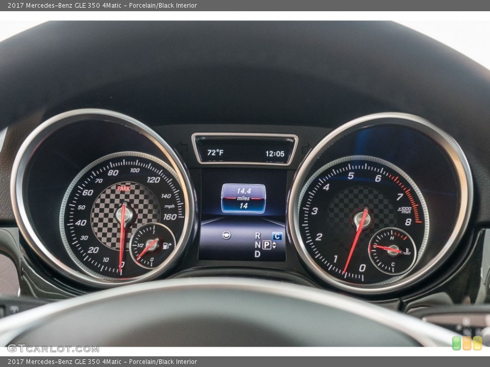 Porcelain/Black Interior Gauges for the 2017 Mercedes-Benz GLE 350 4Matic #115681429