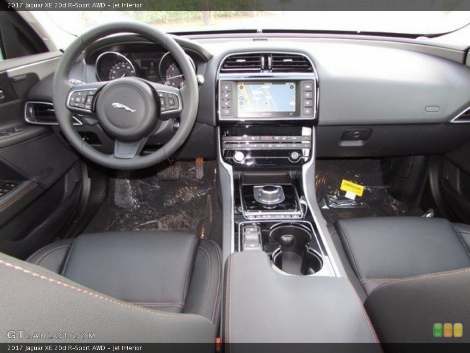 Jet Interior Dashboard for the 2017 Jaguar XE 20d R-Sport AWD #115689985
