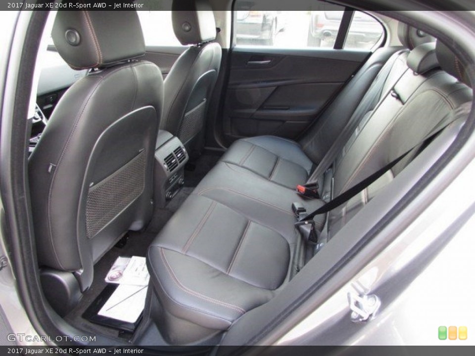 Jet Interior Rear Seat for the 2017 Jaguar XE 20d R-Sport AWD #115690000