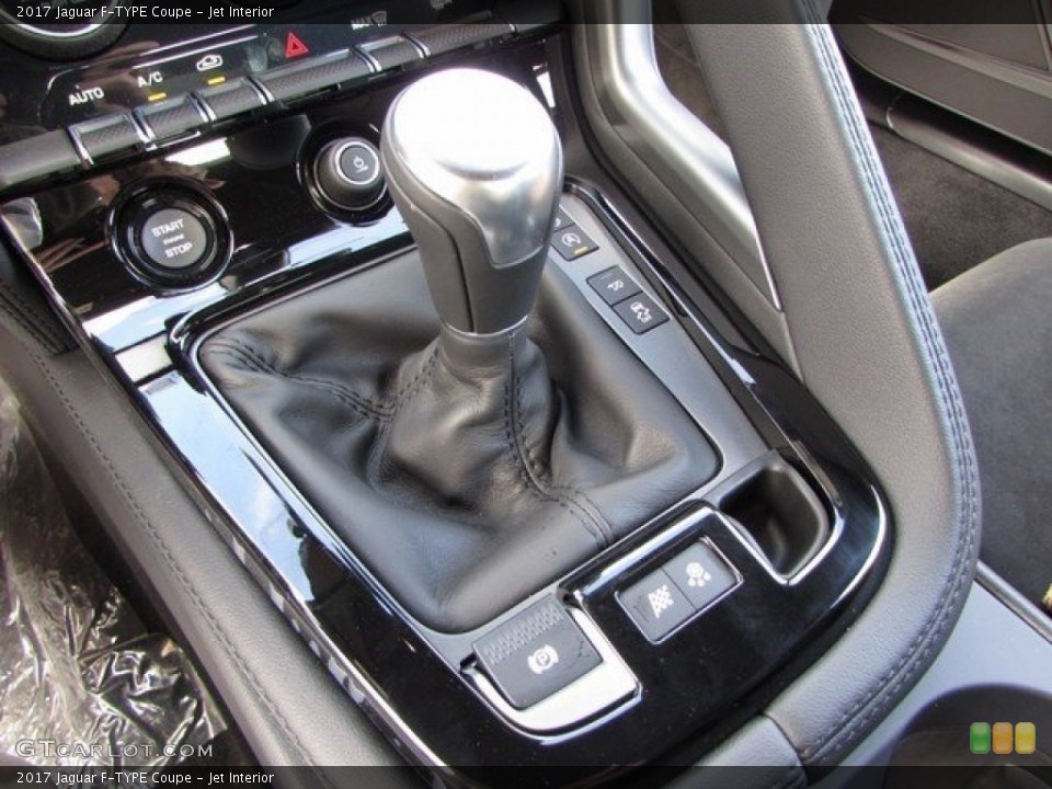 Jet Interior Transmission for the 2017 Jaguar F-TYPE Coupe #115691017