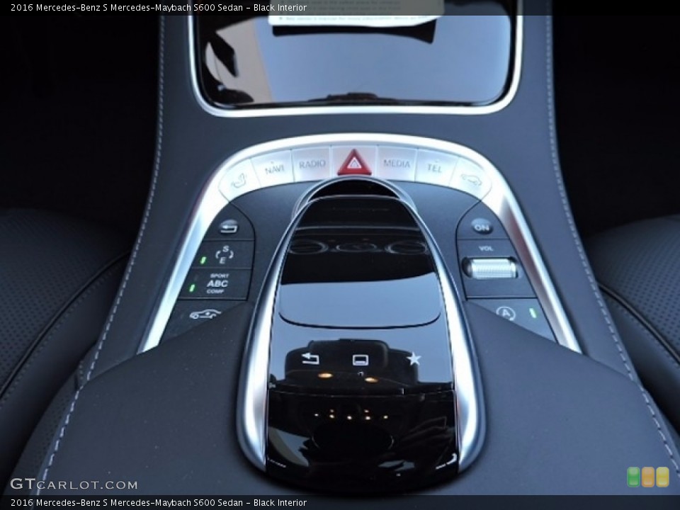 Black Interior Controls for the 2016 Mercedes-Benz S Mercedes-Maybach S600 Sedan #115696495