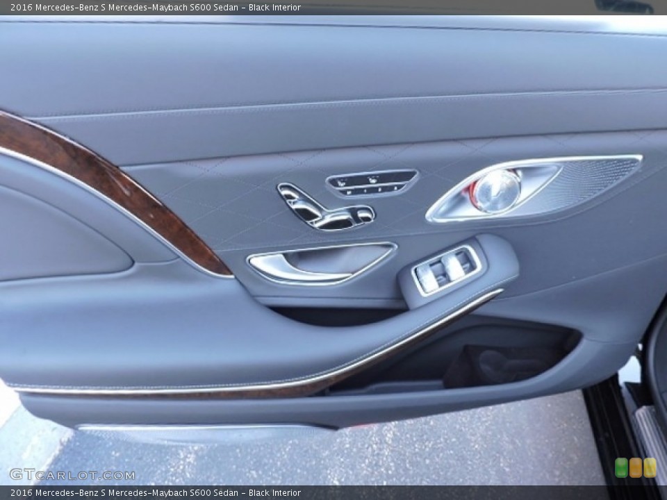 Black Interior Door Panel for the 2016 Mercedes-Benz S Mercedes-Maybach S600 Sedan #115696534