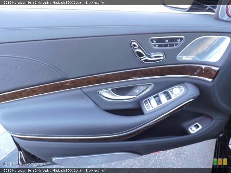 Black Interior Door Panel for the 2016 Mercedes-Benz S Mercedes-Maybach S600 Sedan #115696540