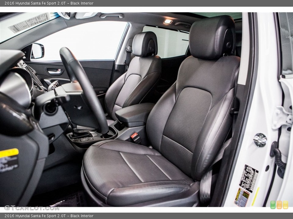 Black Interior Photo for the 2016 Hyundai Santa Fe Sport 2.0T #115697815