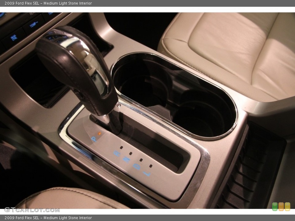 Medium Light Stone Interior Transmission for the 2009 Ford Flex SEL #115699599