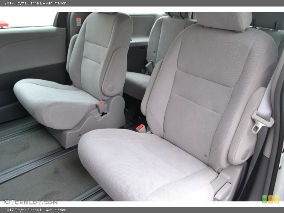 Ash Interior Rear Seat for the 2017 Toyota Sienna L #115700568