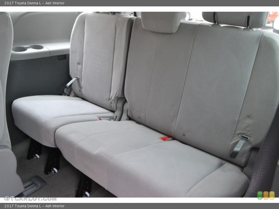 Ash Interior Rear Seat for the 2017 Toyota Sienna L #115700589