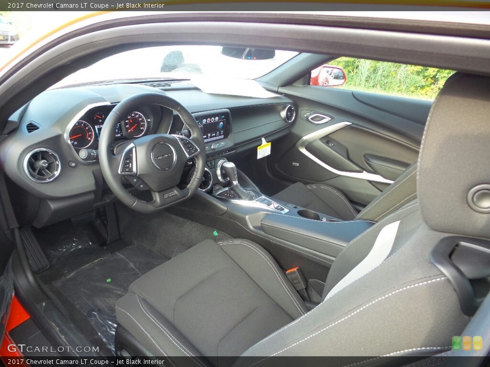 Jet Black Interior Photo for the 2017 Chevrolet Camaro LT Coupe #115703481