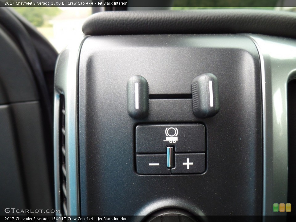 Jet Black Interior Controls for the 2017 Chevrolet Silverado 1500 LT Crew Cab 4x4 #115704162