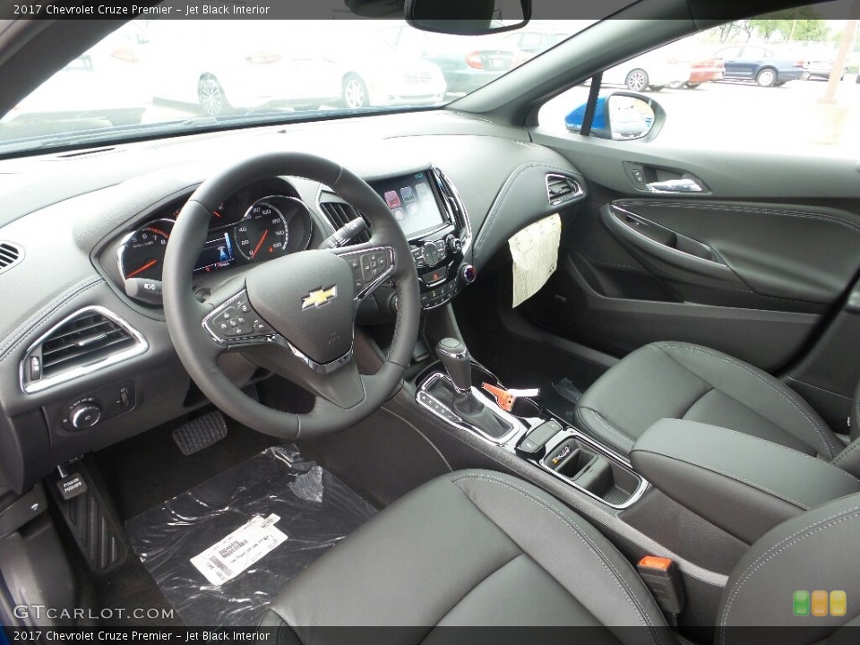 Jet Black Interior Photo for the 2017 Chevrolet Cruze Premier #115704462