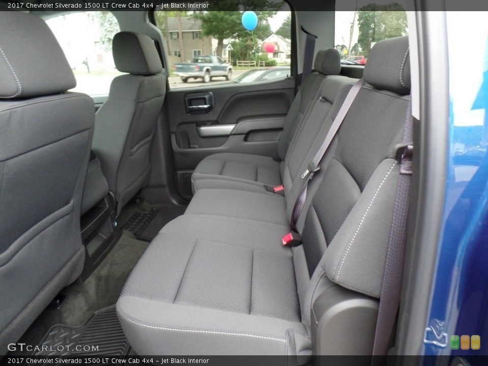 Jet Black Interior Rear Seat for the 2017 Chevrolet Silverado 1500 LT Crew Cab 4x4 #115704771