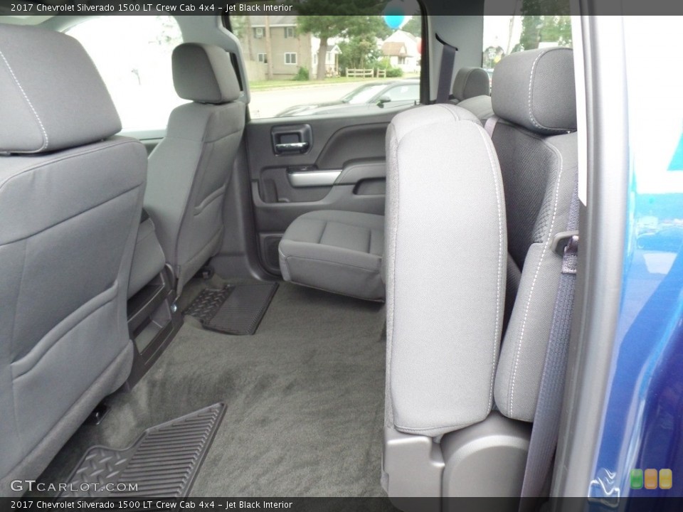 Jet Black Interior Rear Seat for the 2017 Chevrolet Silverado 1500 LT Crew Cab 4x4 #115704840