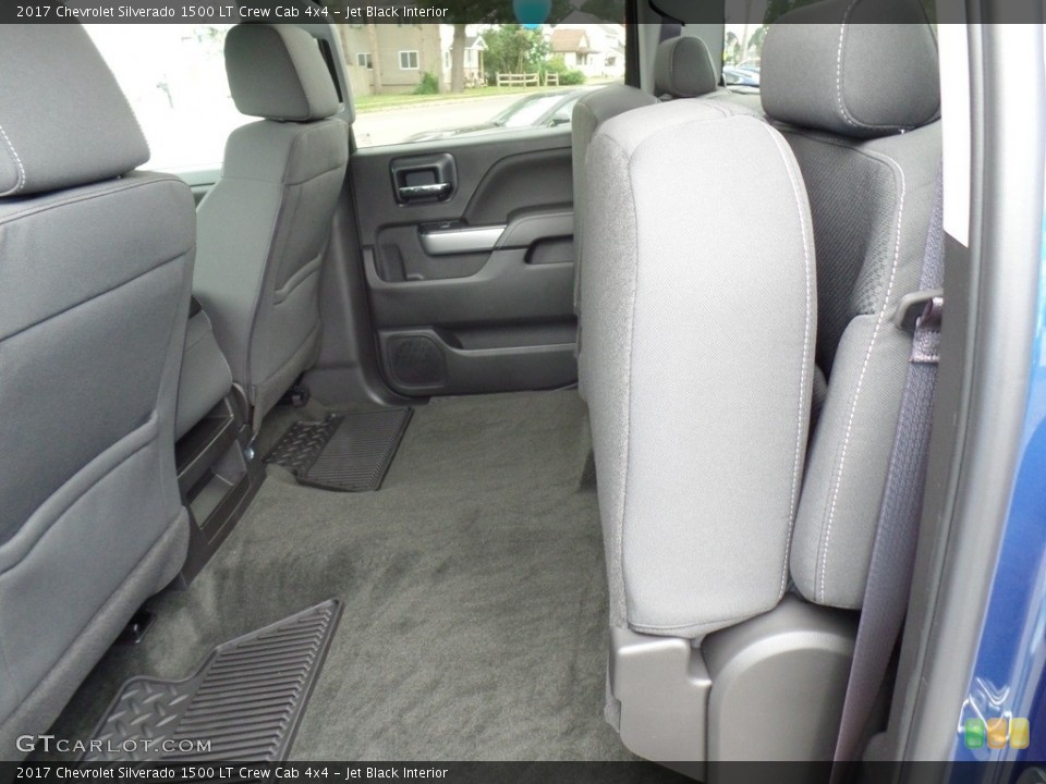 Jet Black Interior Rear Seat for the 2017 Chevrolet Silverado 1500 LT Crew Cab 4x4 #115704867