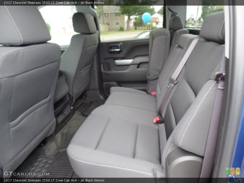 Jet Black Interior Rear Seat for the 2017 Chevrolet Silverado 1500 LT Crew Cab 4x4 #115704894