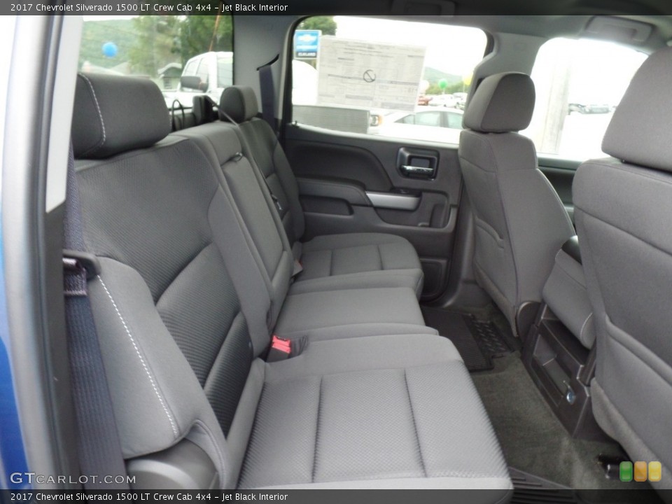 Jet Black Interior Rear Seat for the 2017 Chevrolet Silverado 1500 LT Crew Cab 4x4 #115704954