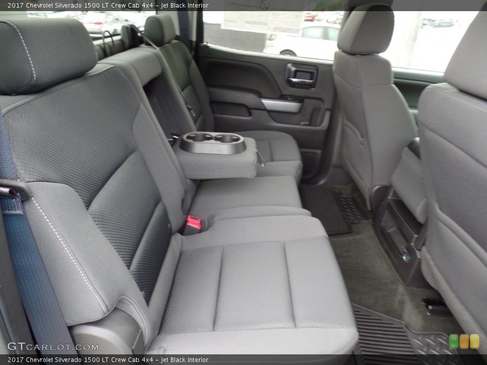 Jet Black Interior Rear Seat for the 2017 Chevrolet Silverado 1500 LT Crew Cab 4x4 #115704978