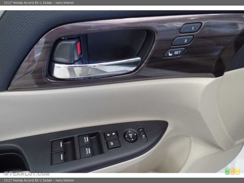 Ivory Interior Controls for the 2017 Honda Accord EX-L Sedan #115707126