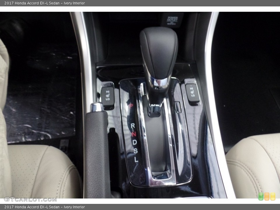 Ivory Interior Transmission for the 2017 Honda Accord EX-L Sedan #115707231