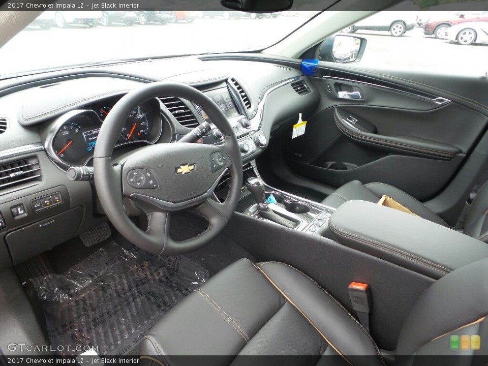 Jet Black Interior Photo for the 2017 Chevrolet Impala LZ #115709316