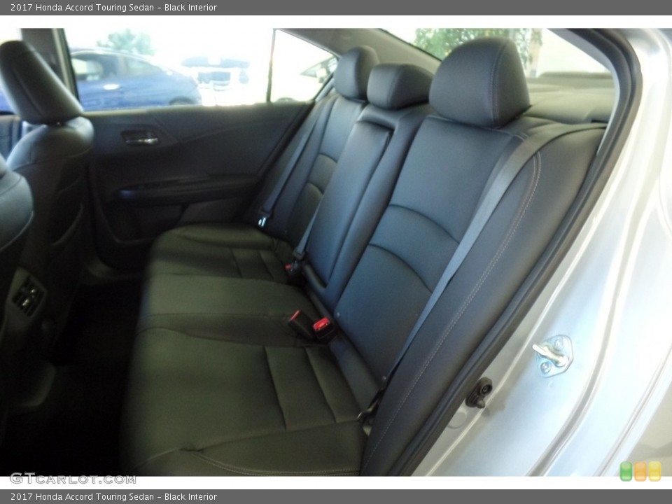 Black Interior Rear Seat for the 2017 Honda Accord Touring Sedan #115709670