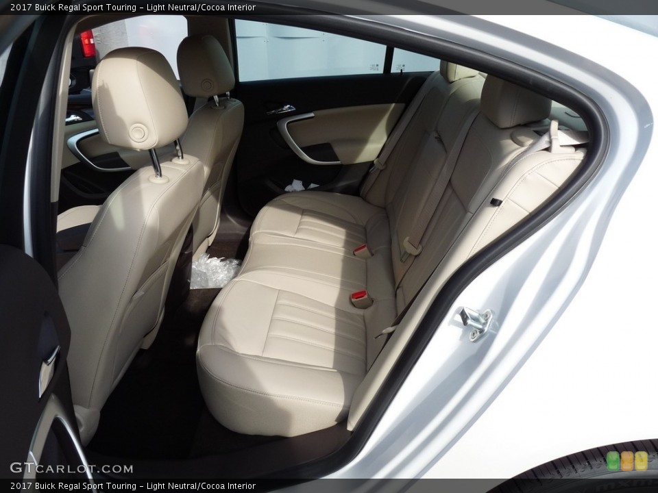 Light Neutral/Cocoa Interior Rear Seat for the 2017 Buick Regal Sport Touring #115711884
